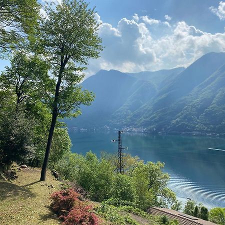 Tra Lago E Montagna Baita La Morena Nesso Exteriör bild