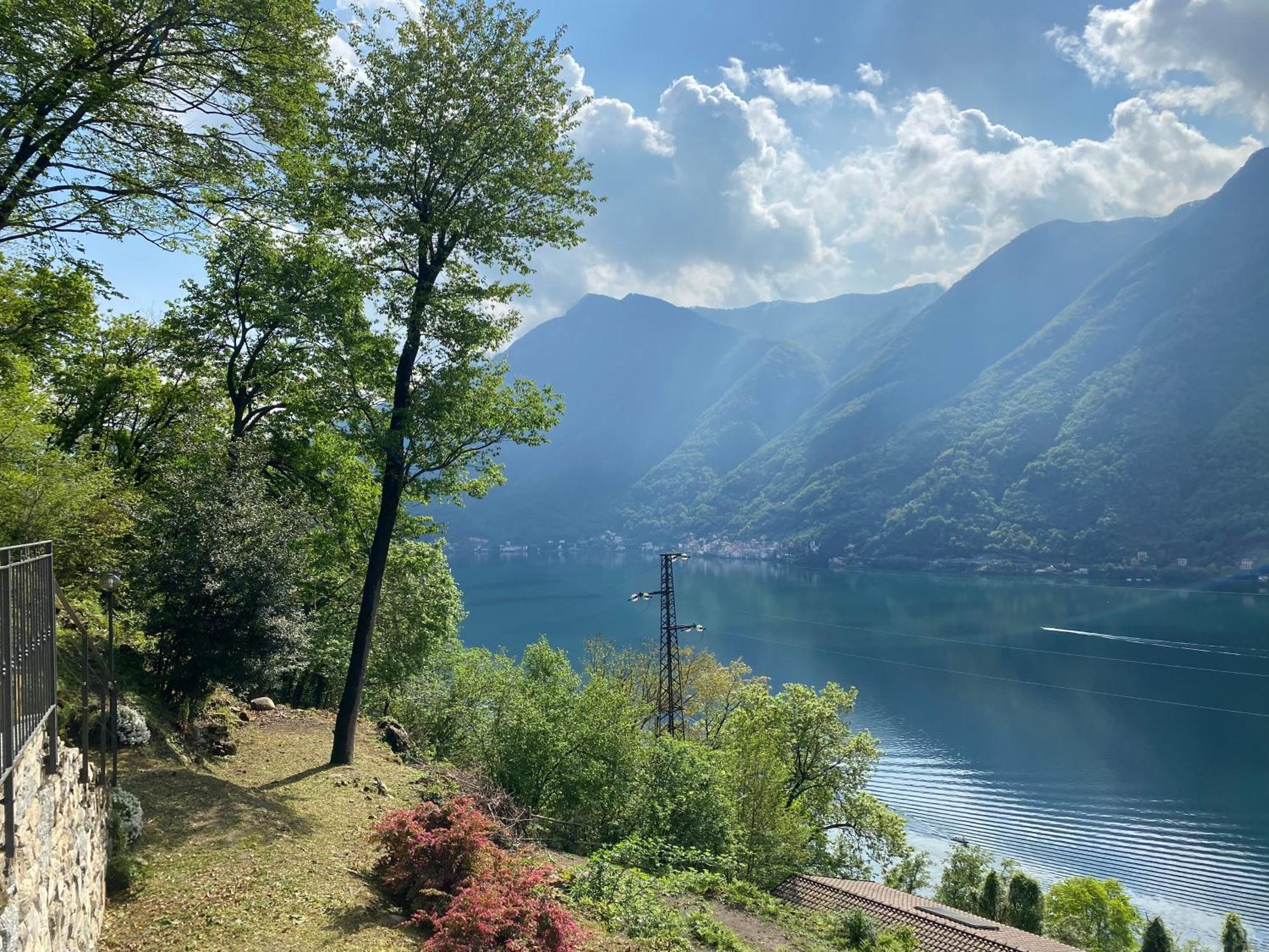 Tra Lago E Montagna Baita La Morena Nesso Exteriör bild