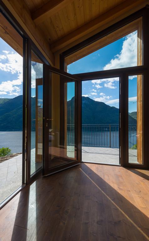 Tra Lago E Montagna Baita La Morena Nesso Exteriör bild